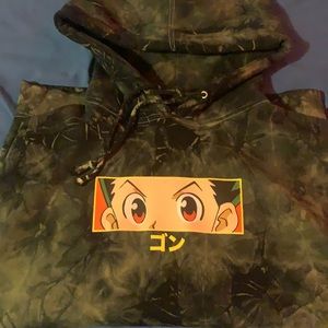 Large in mens zumies gon hoodie